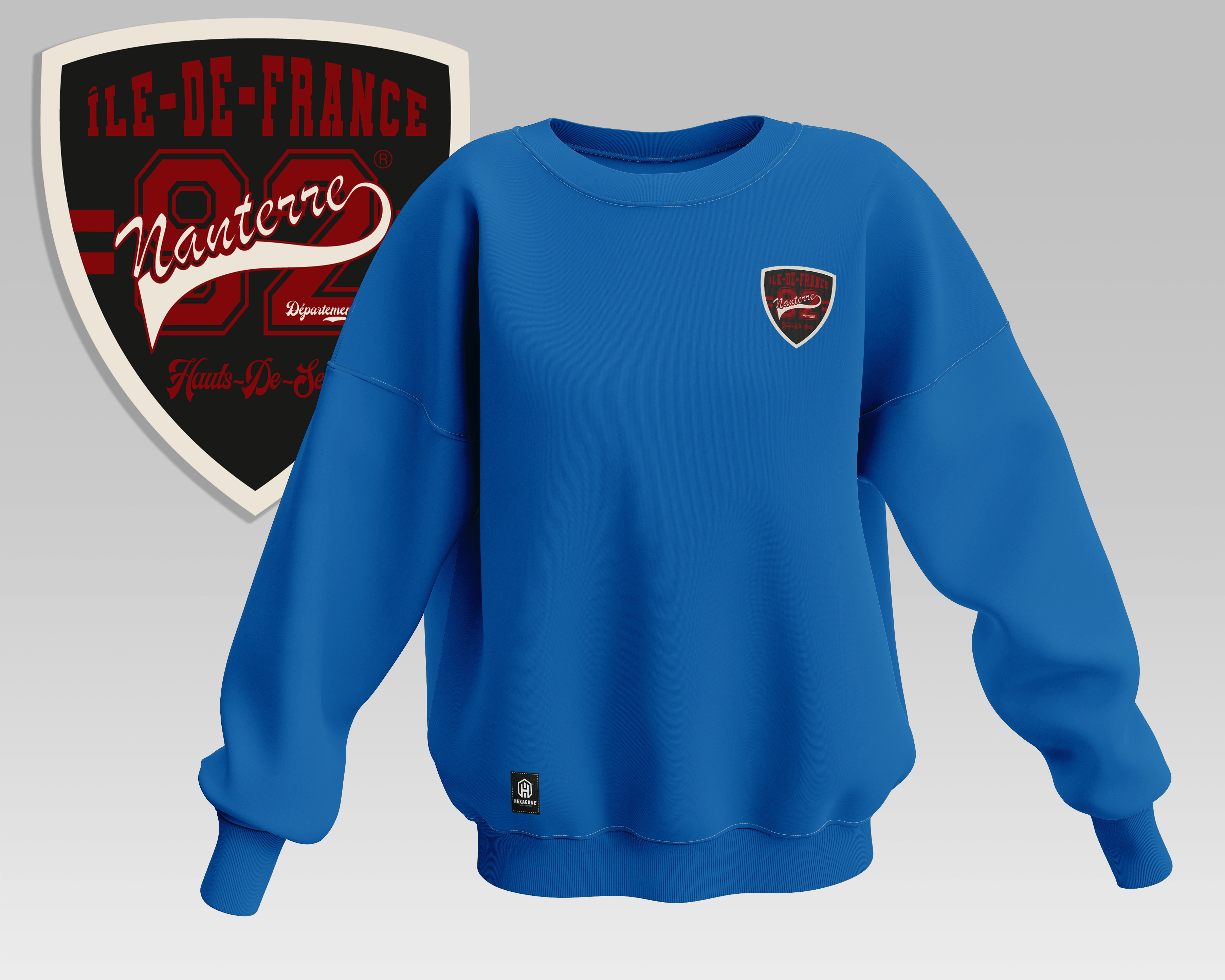 Sweat à col rond femme