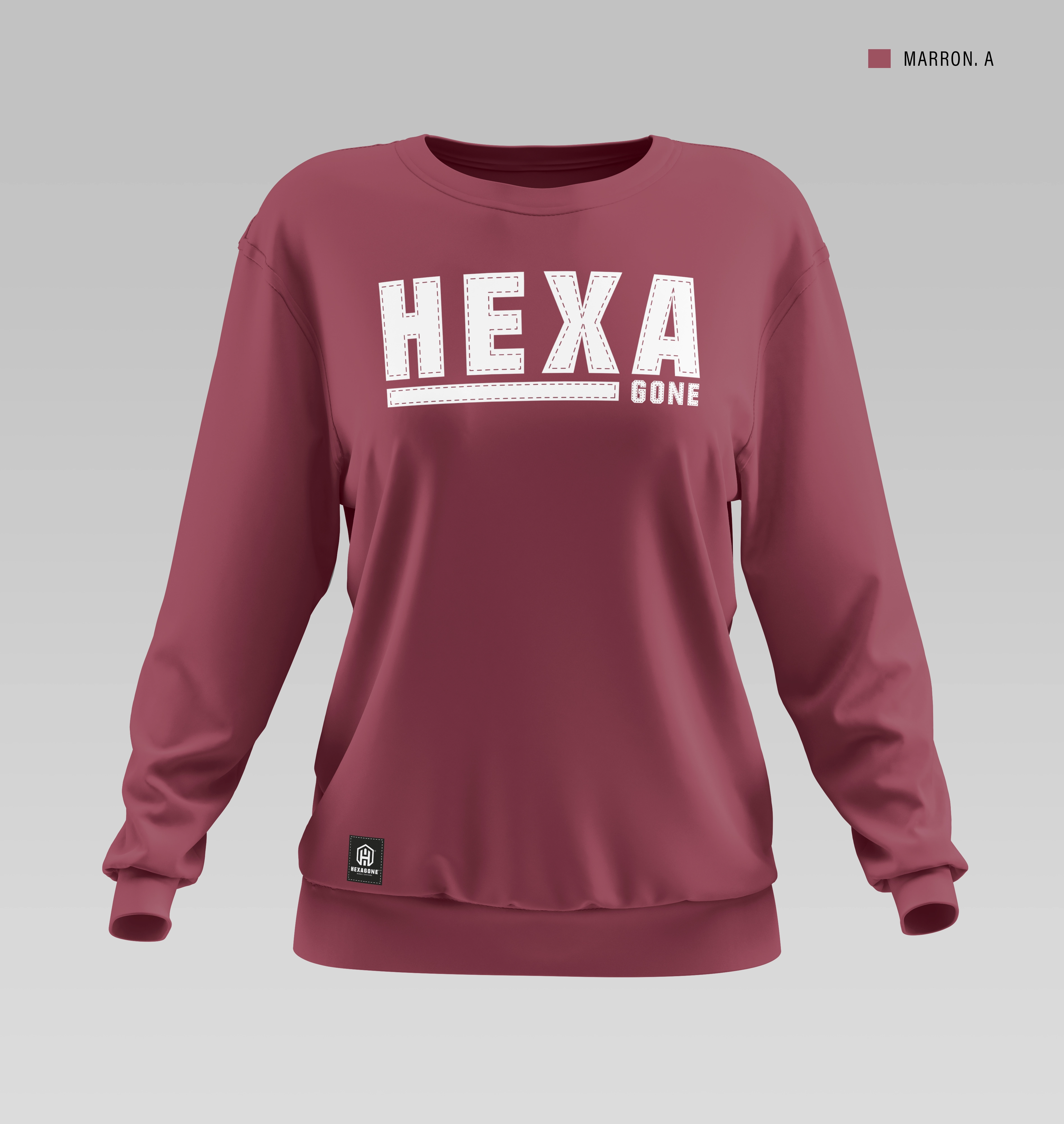 Sweat à col rond femme