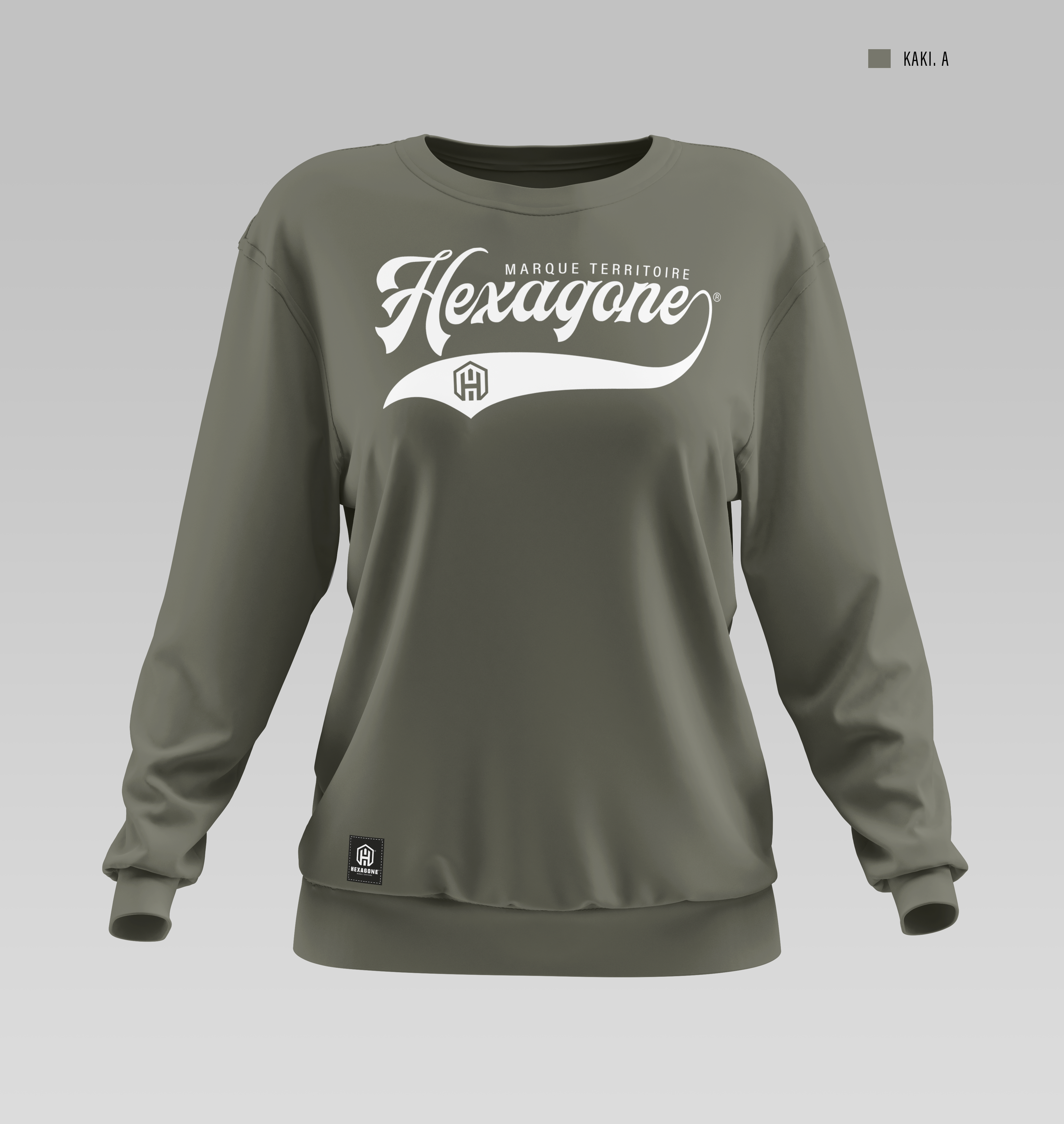 Sweat à col rond femme