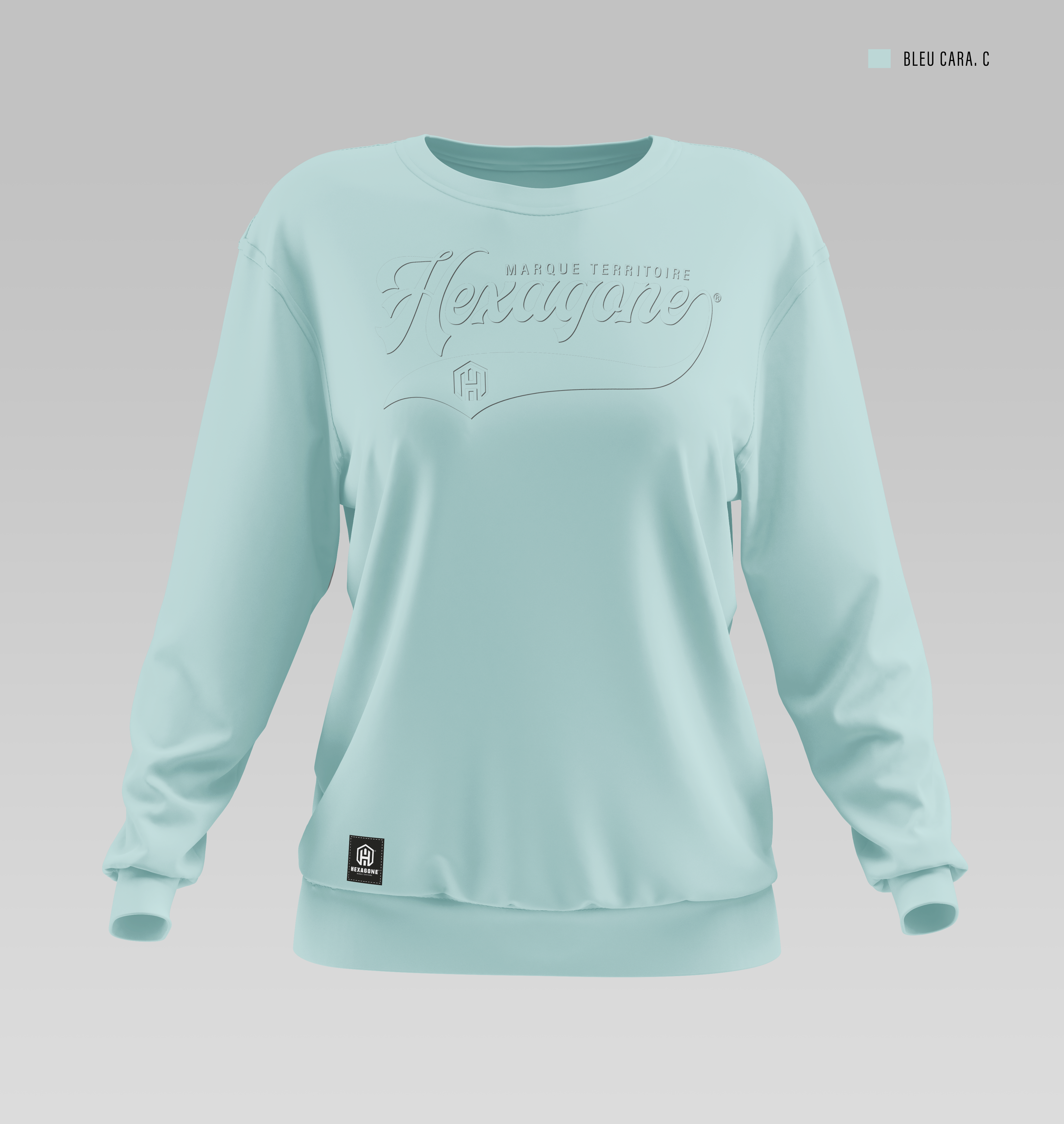 Sweat à col rond femme