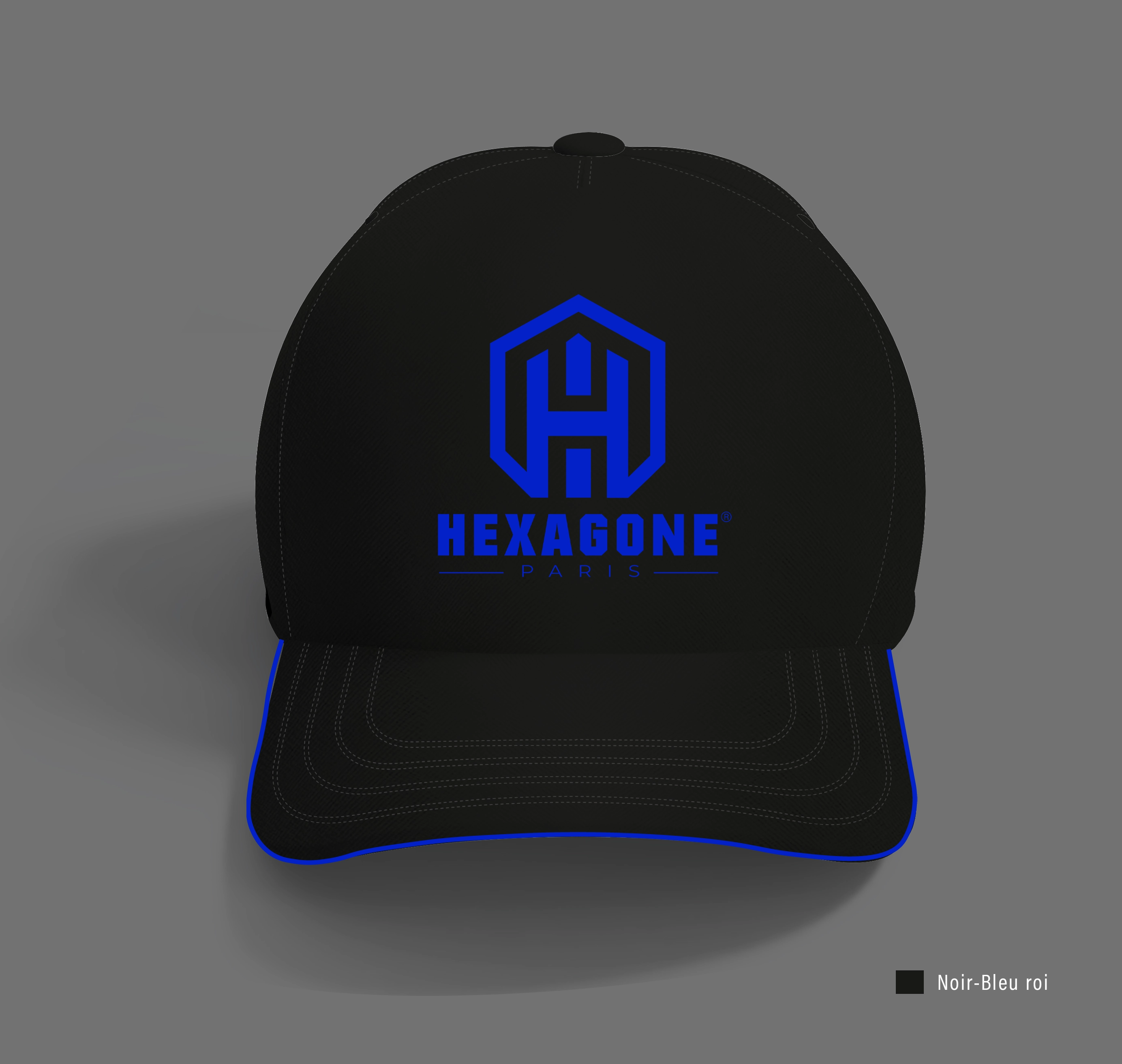 Casquette à lisière bi-ton