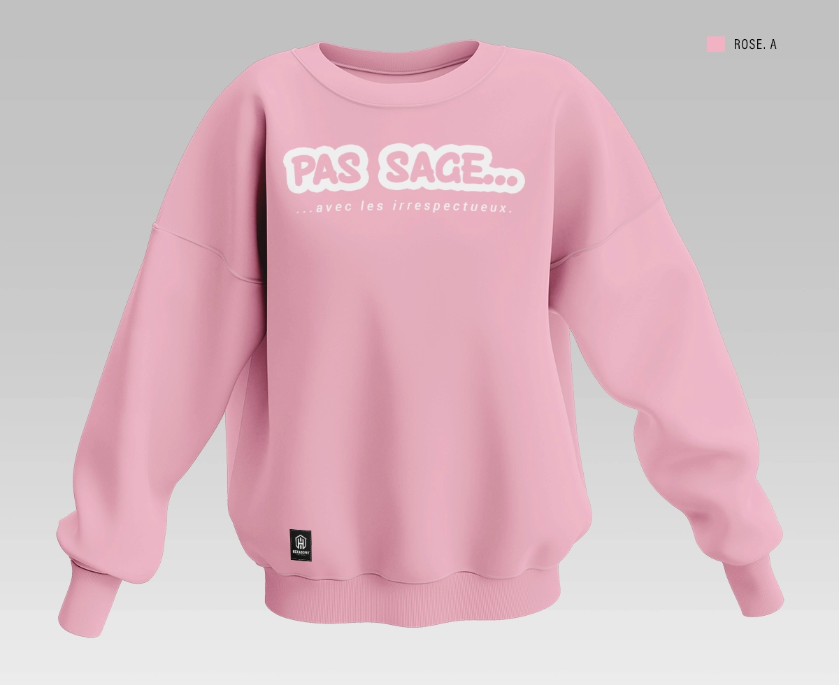 Sweat à col rond femme