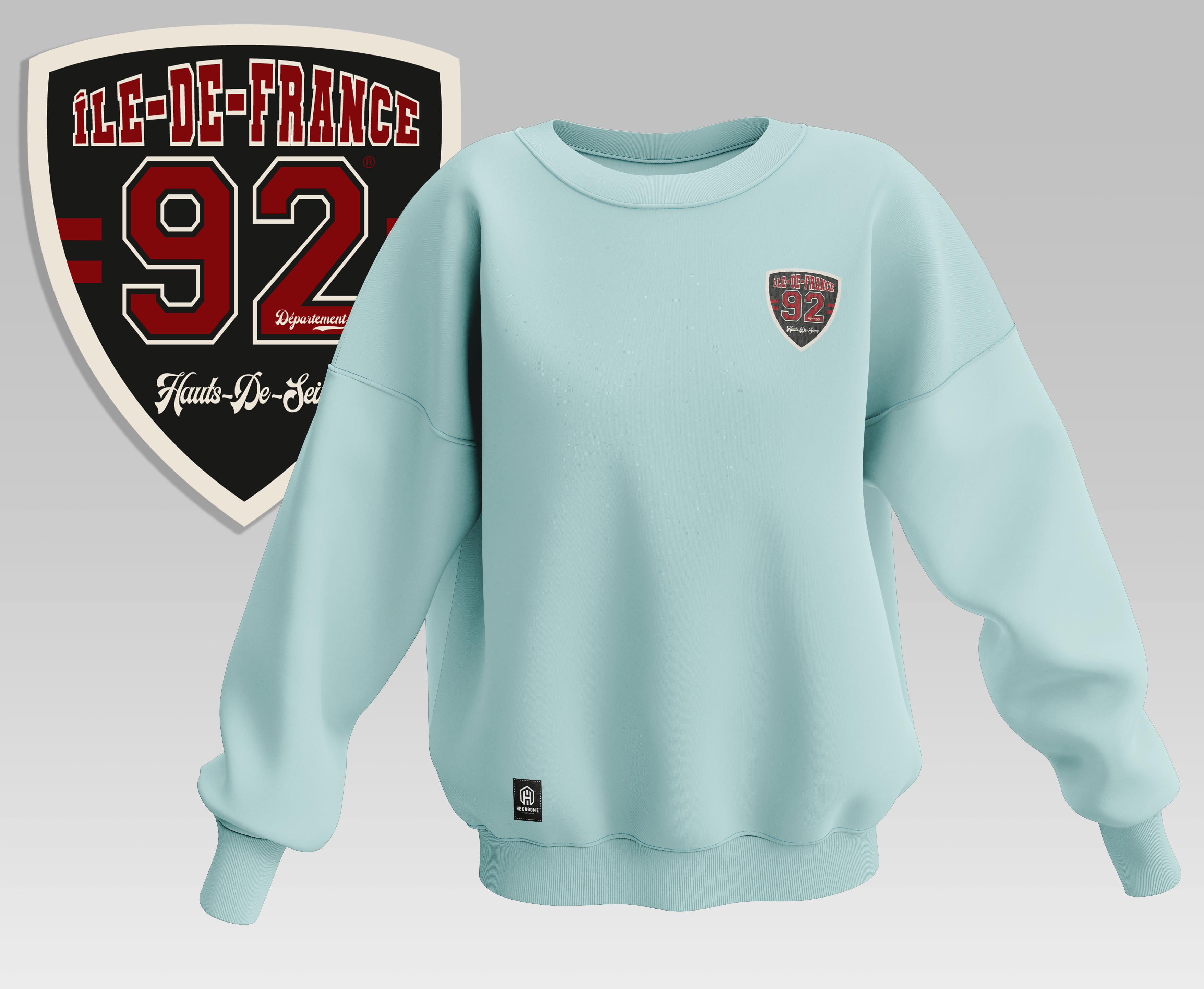 Sweat à col rond femme