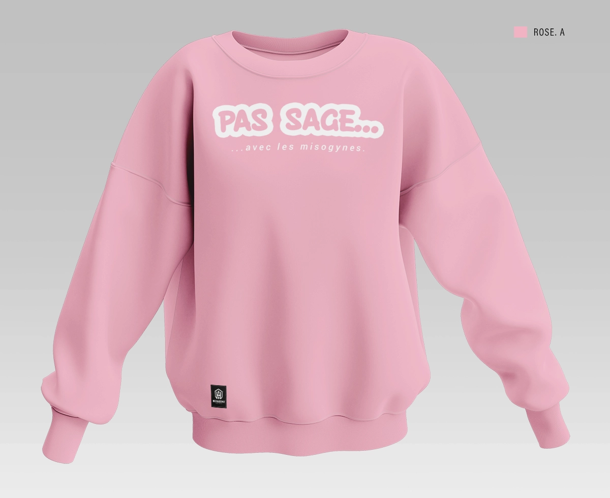 Sweat à col rond femme