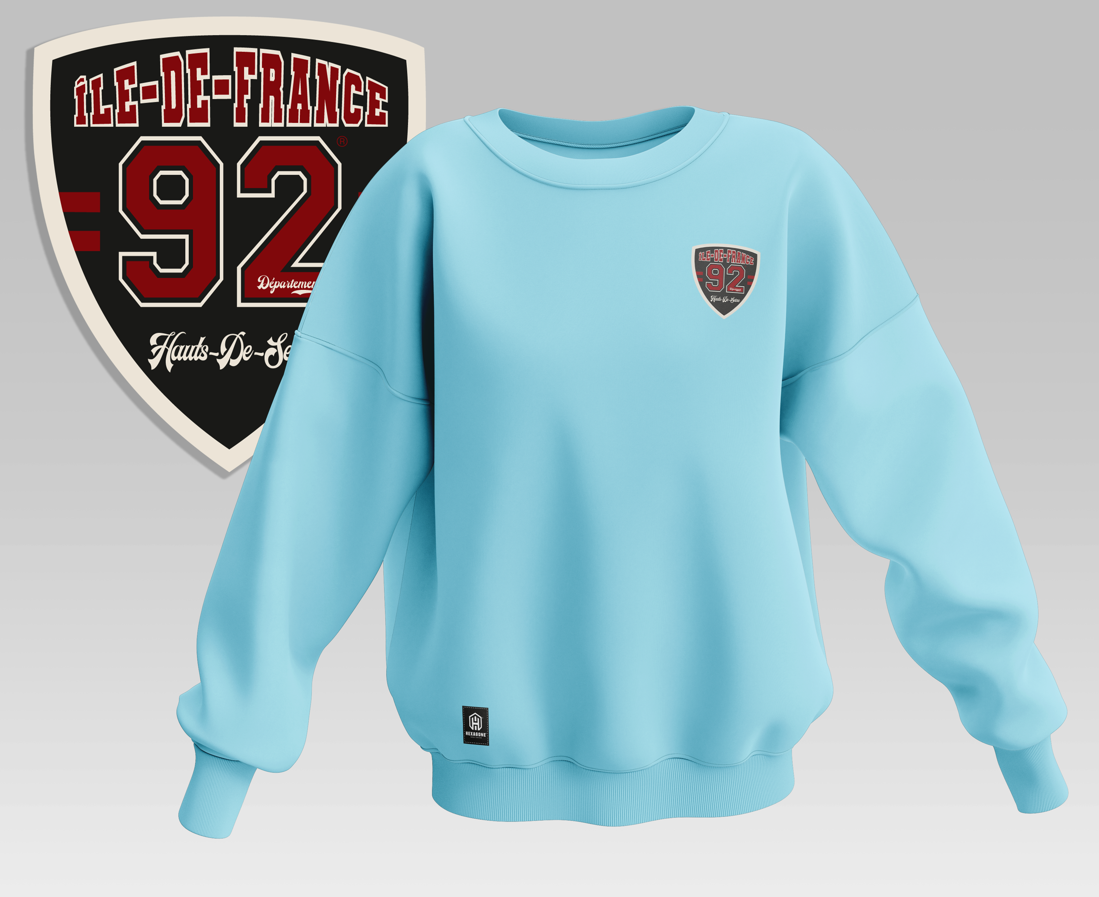 Sweat à col rond femme