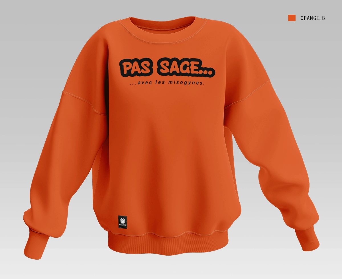 Sweat à col rond femme