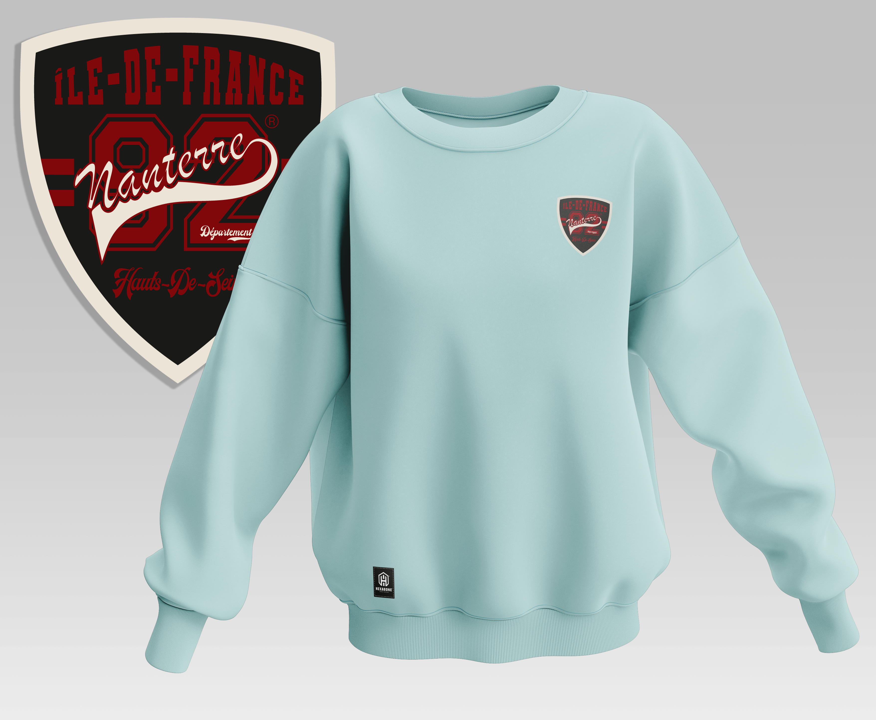 Sweat à col rond femme