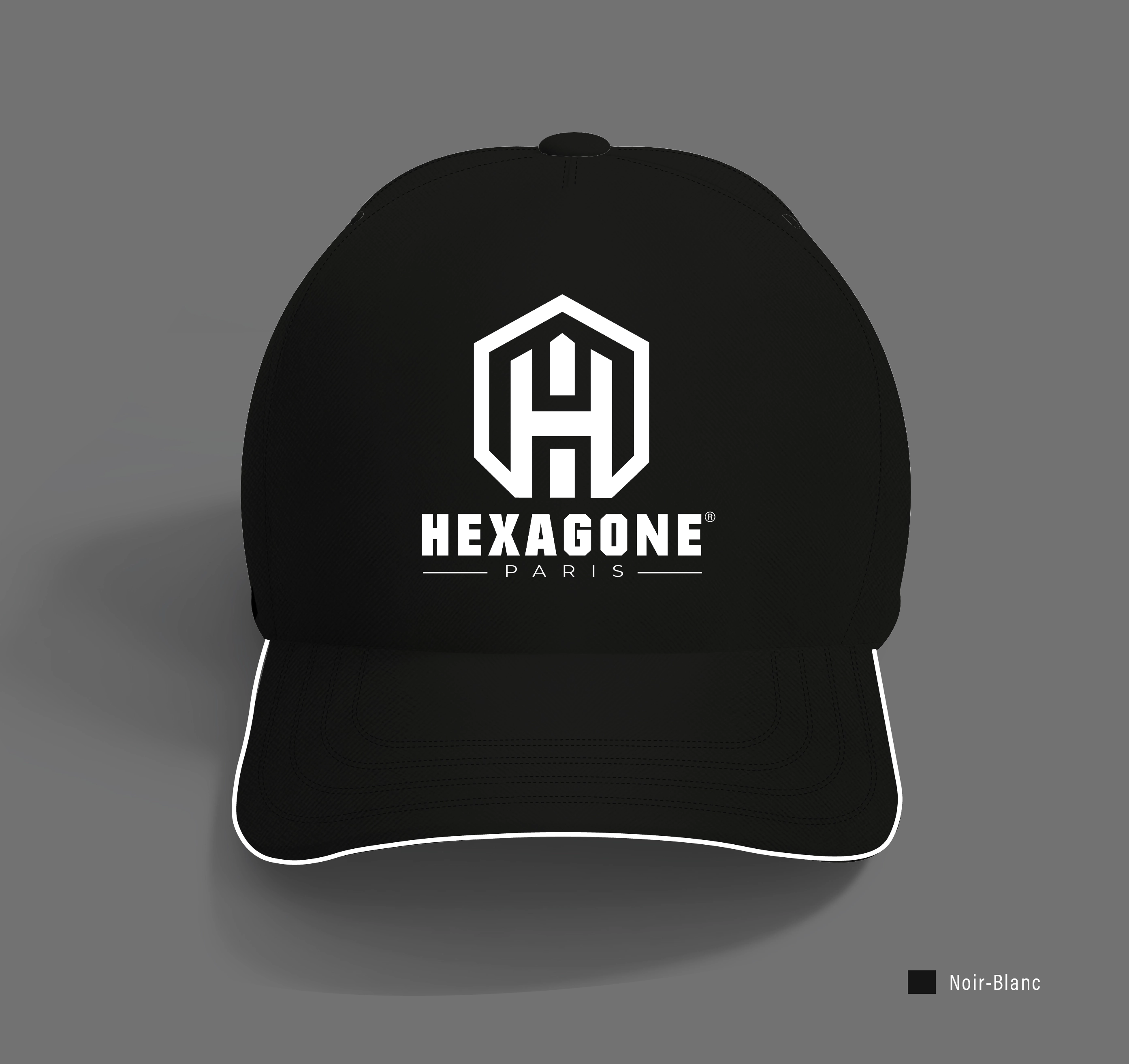 Casquette à lisière bi-ton