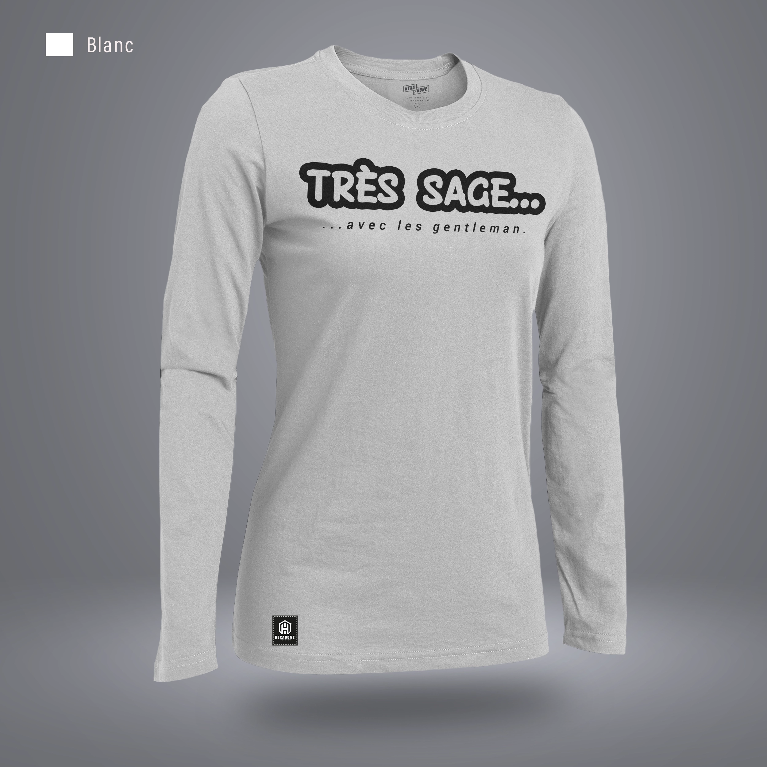 T-shirt manches longues femme