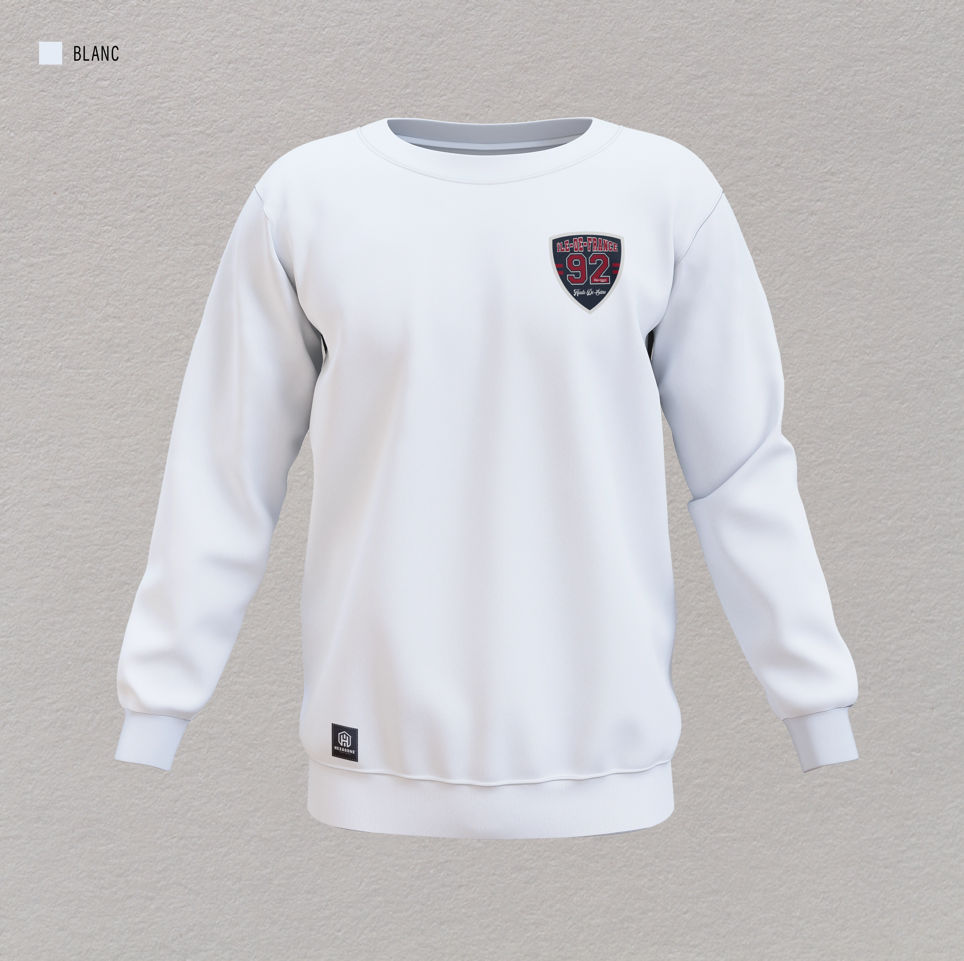 Sweat à col rond homme