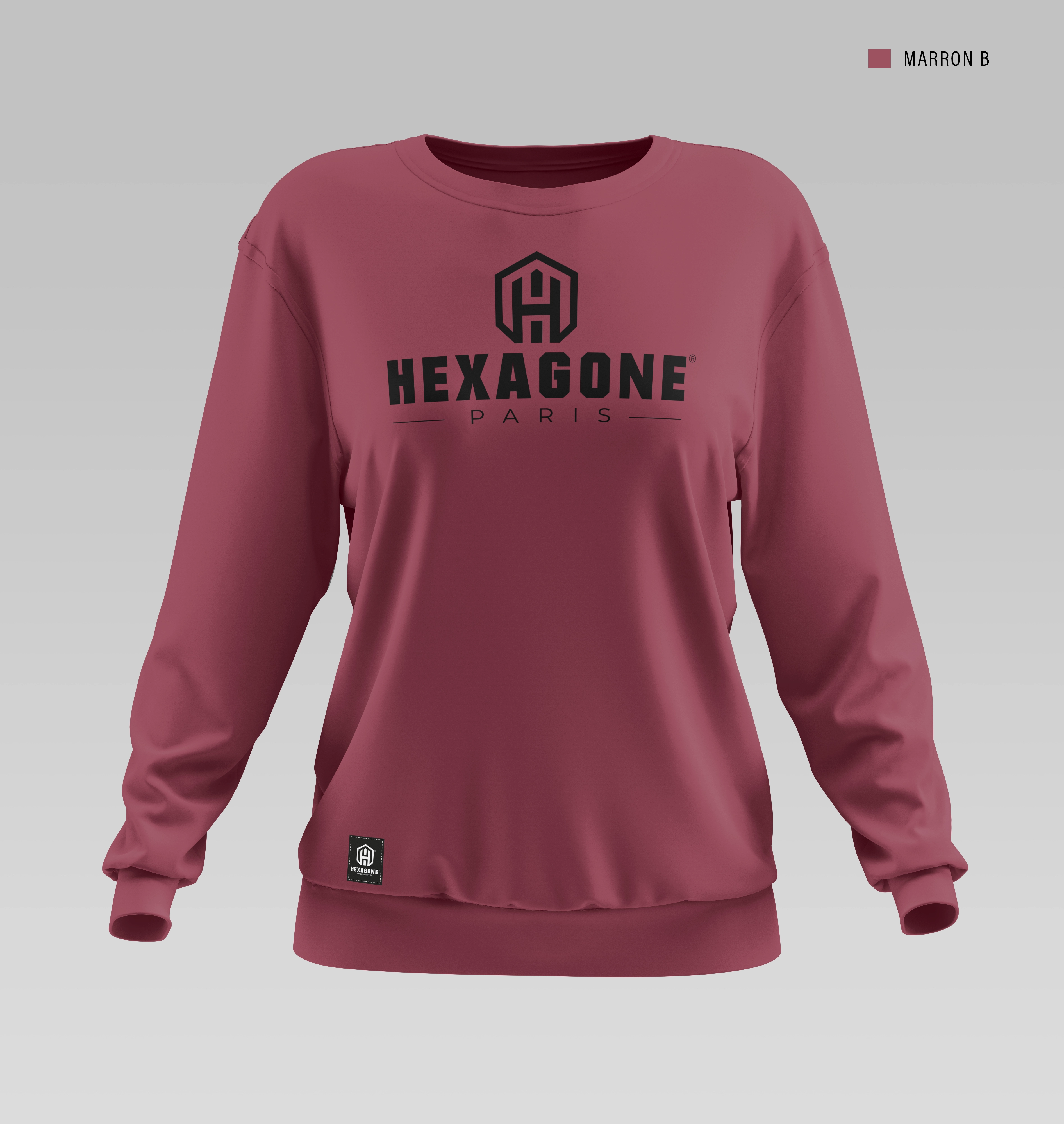 Sweat à col rond femme