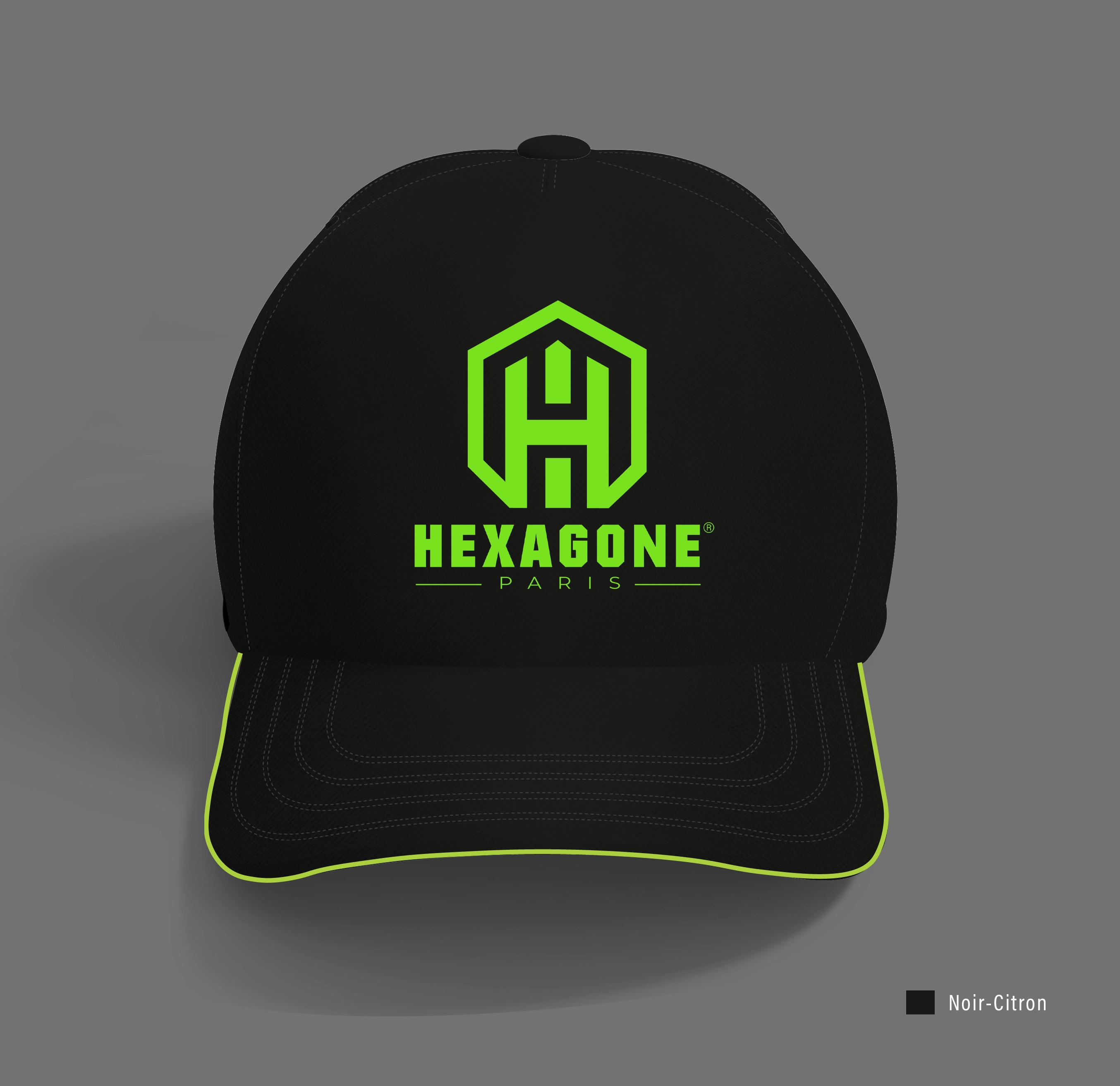 Casquette à lisière bi-ton