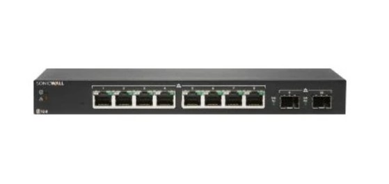 SonicWall Switch SWS12-8 - Switch - managed - 8 x 10/100/1000 + 2 x Gigabit SFP