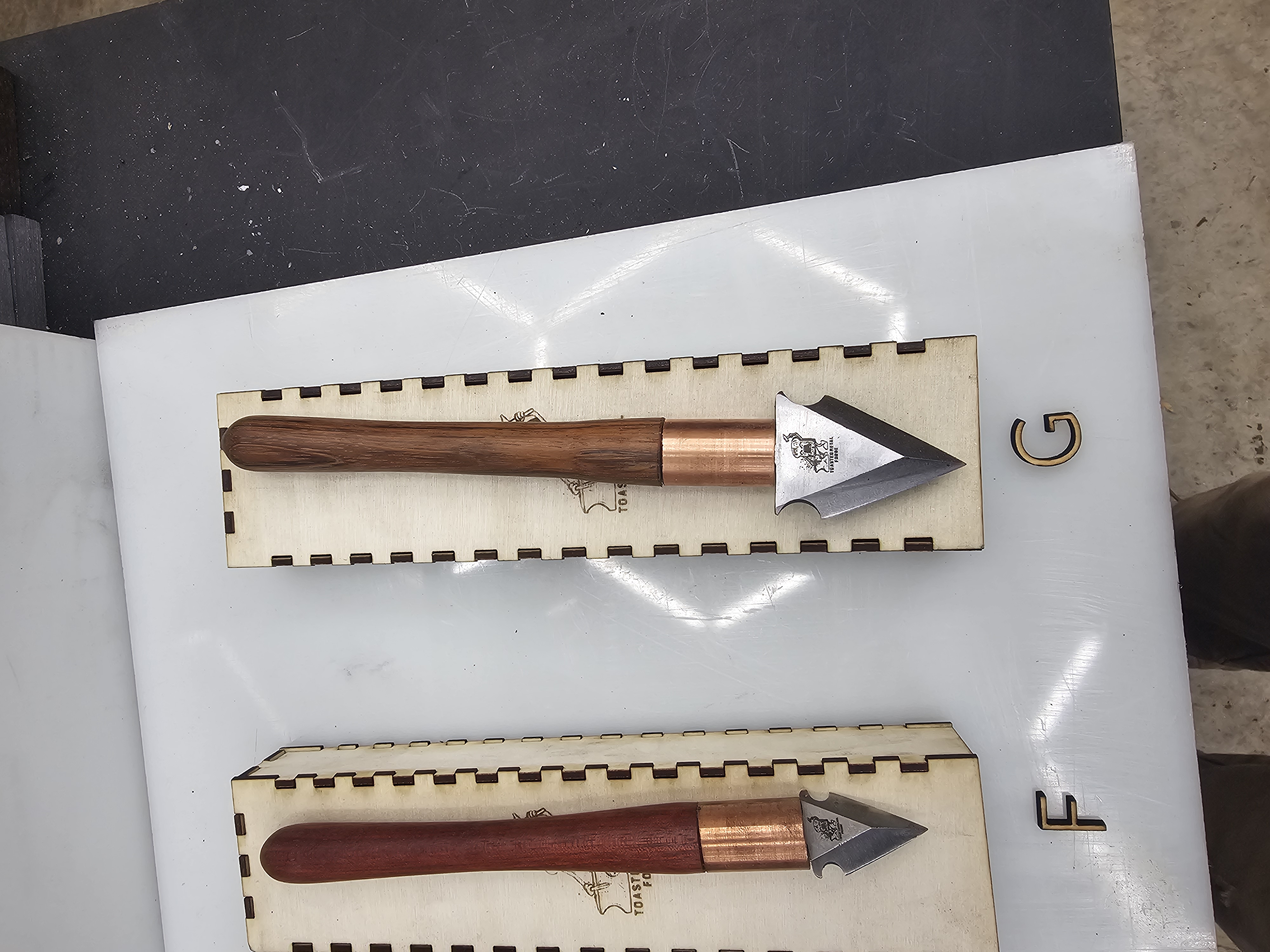 Spear Point Marking Knife - Arrow Head