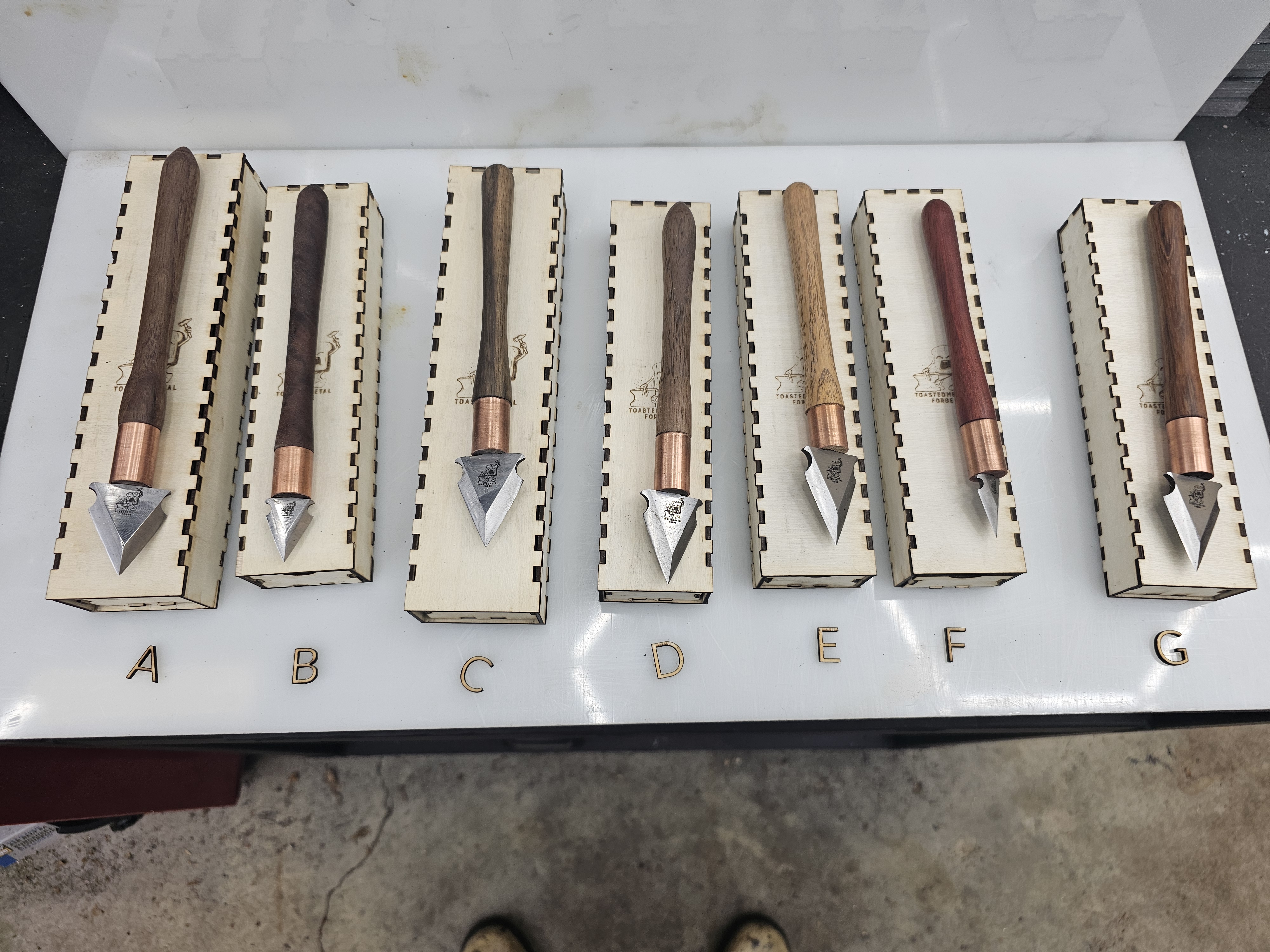 Spear Point Marking Knife - Arrow Head