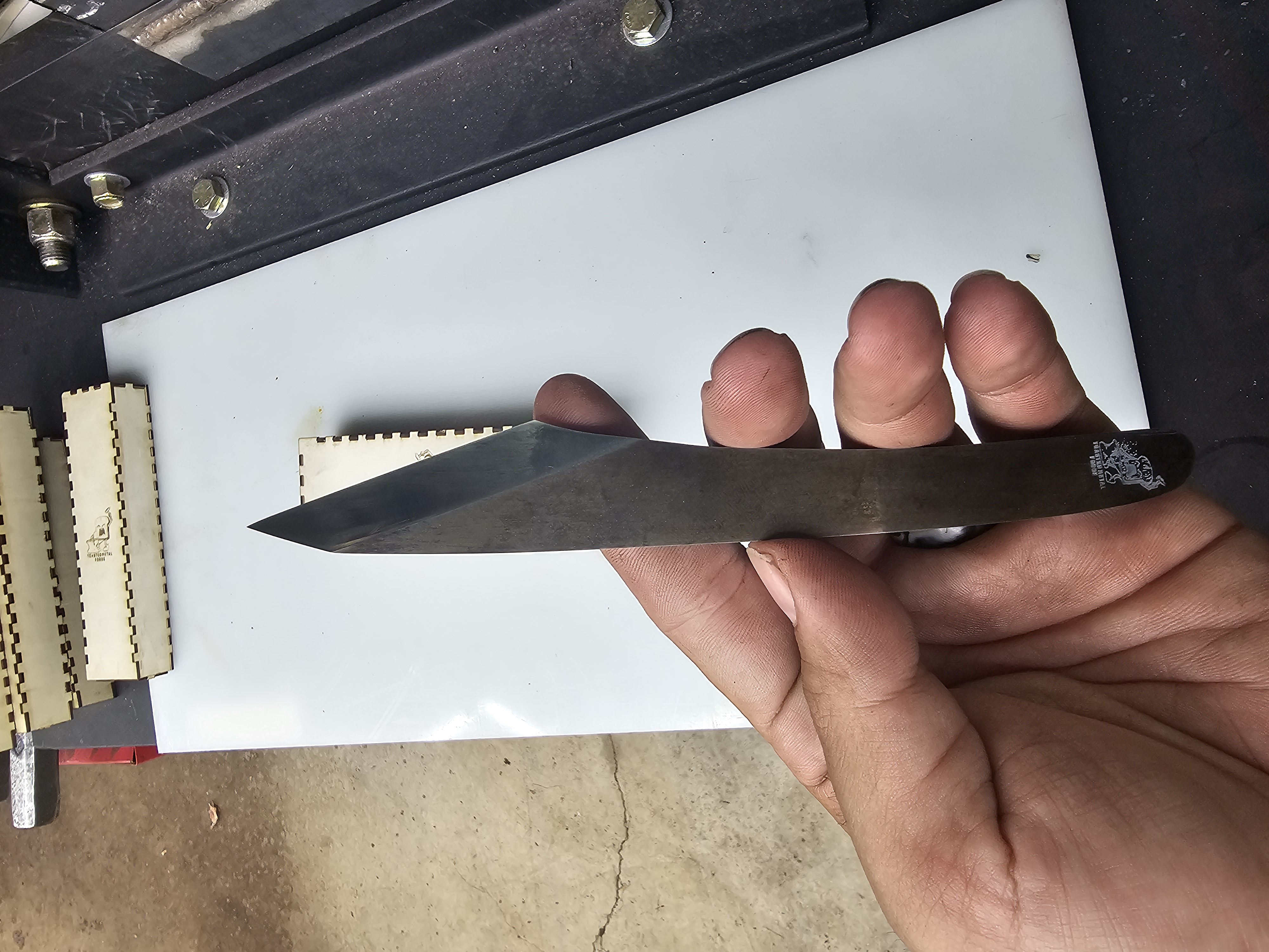 Kiridashi Marking Knife -Blue Series