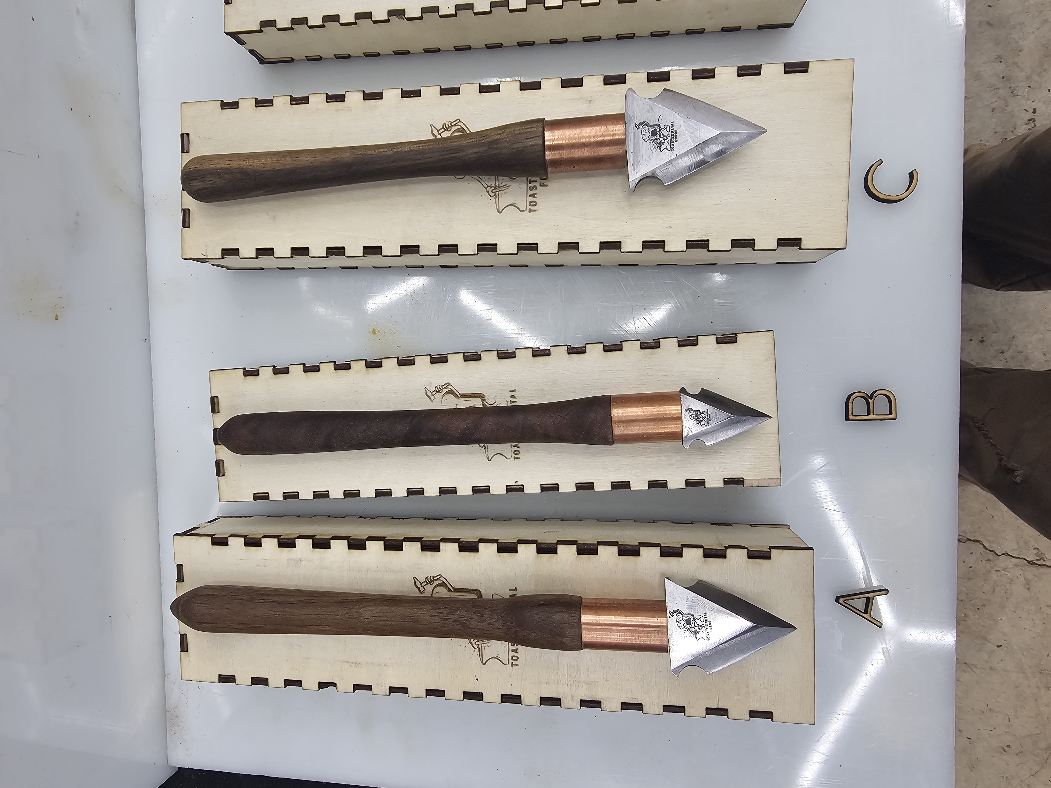 Spear Point Marking Knife - Arrow Head