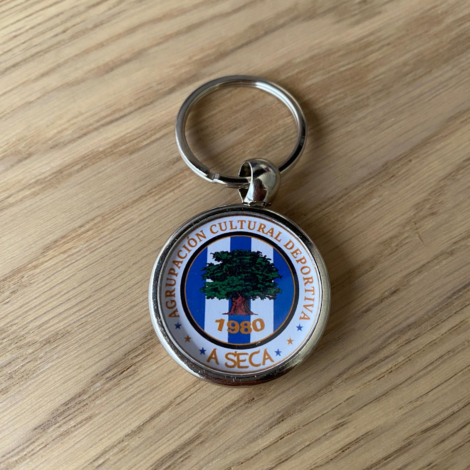 Llavero escudo de la A.C.D. A Seca