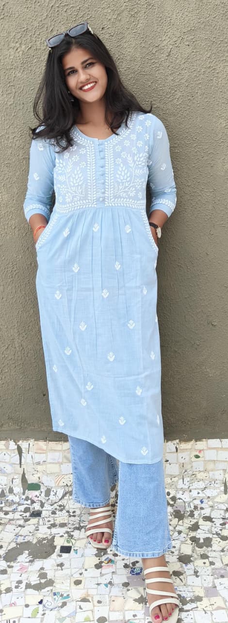 Mul Cotton Nyra Kurti