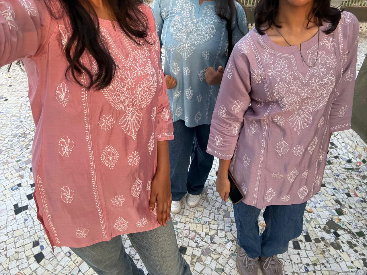 Chanderi's Short Kurtis