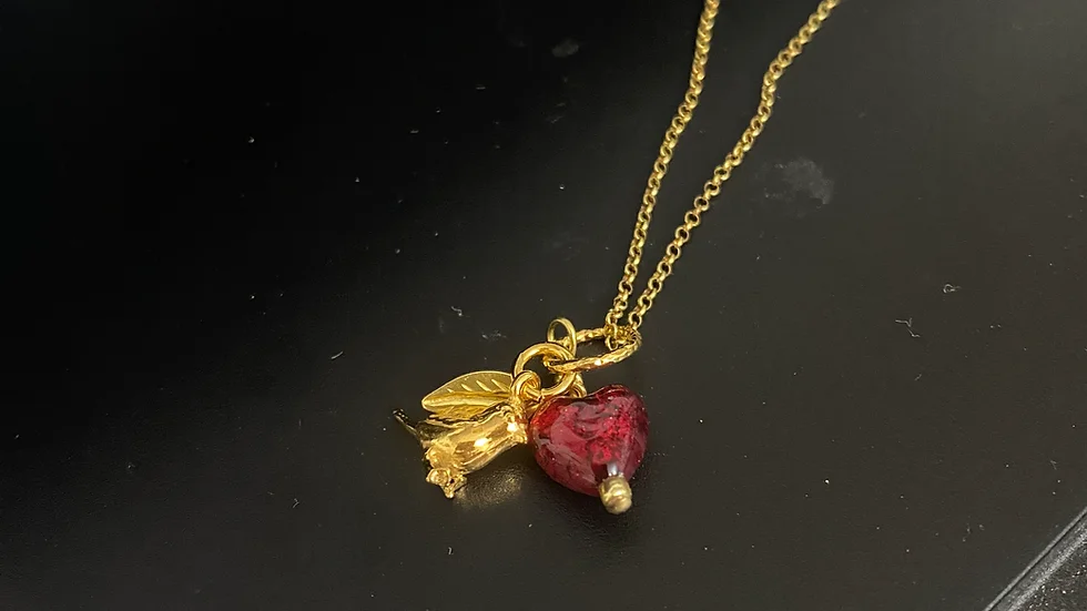 Pendant - When Robins Appear © silver or gold