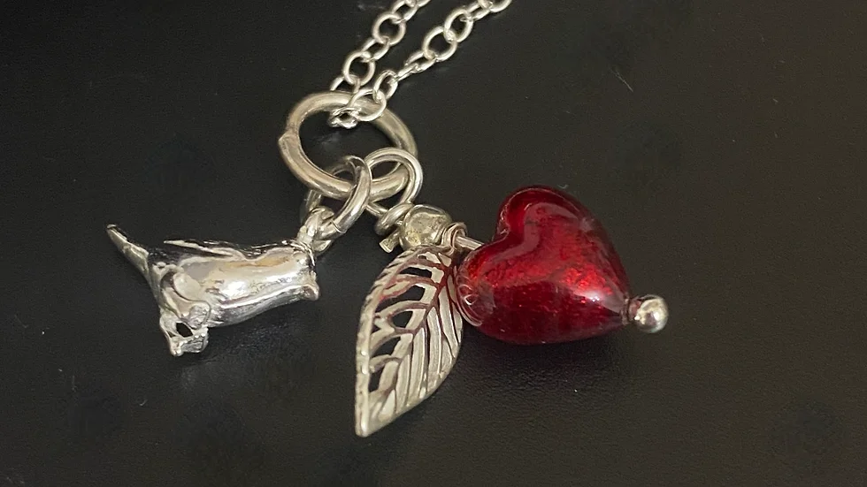 Pendant - When Robins Appear © silver or gold
