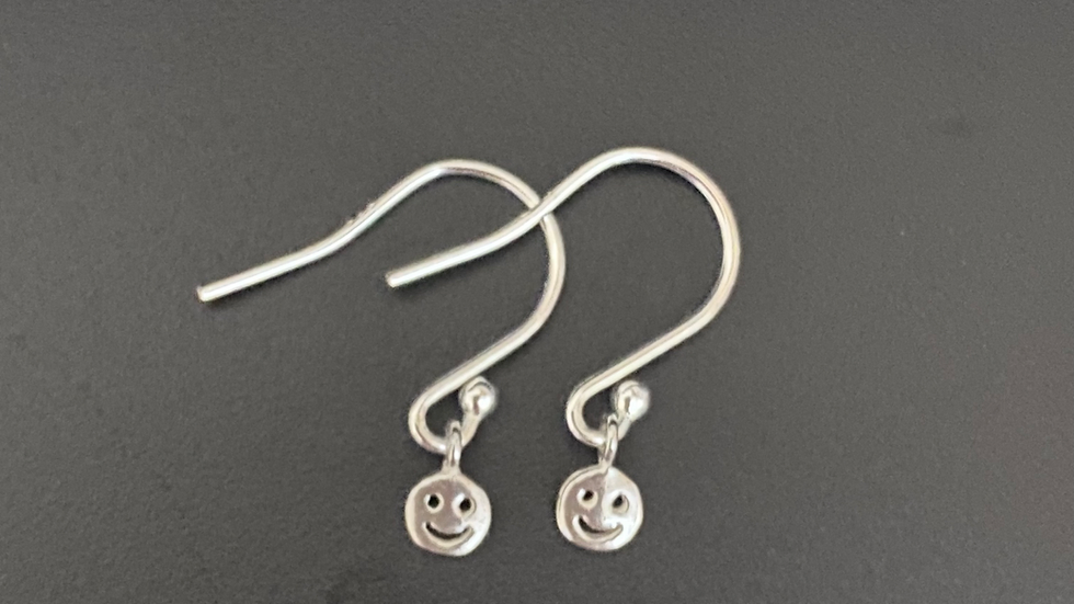 Happy Drop Silver Earring