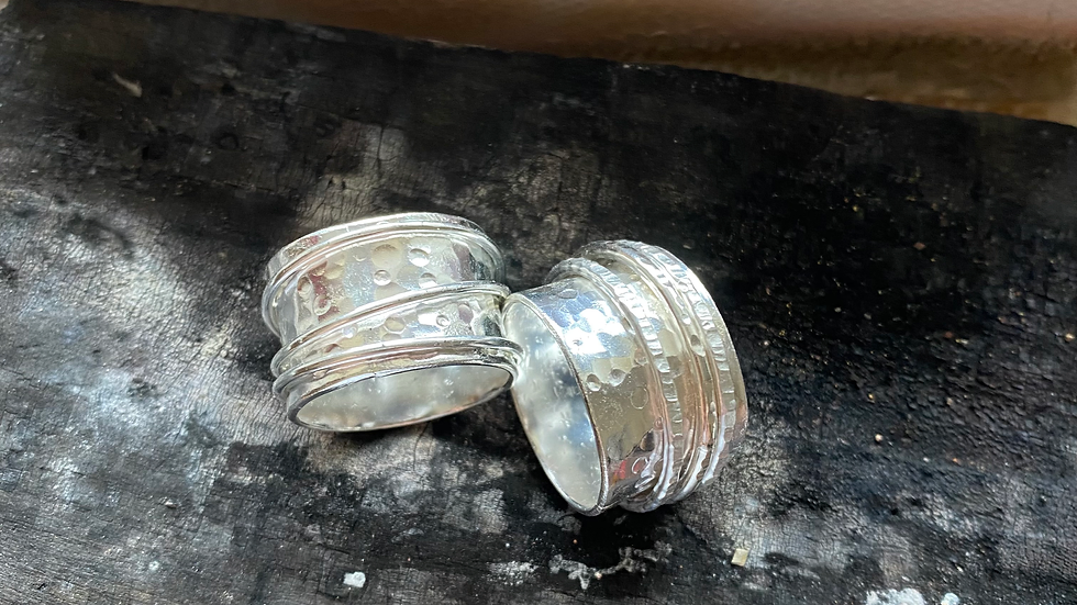 Silver Spinning Ring