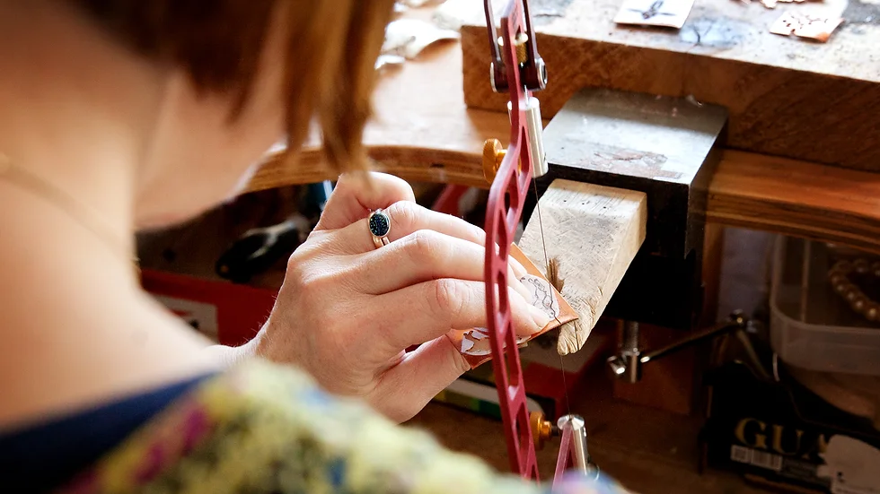 Silver Spinning Ring