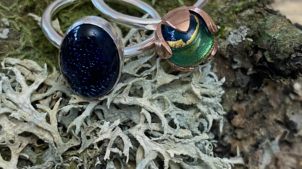 Custom Commission Pair of Rings © for SH