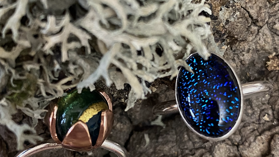 Custom Commission Pair of Rings © for SH