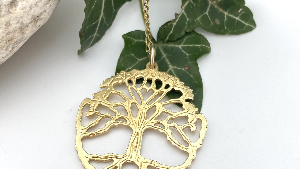 Gold Plated Silver Yorkshire Tree of Life ©