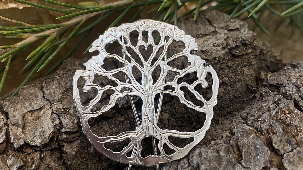 Brooch Yorkshire Tree of Life ©