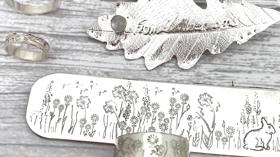 Mermaid Silver Earrings © -  DianeLeeSilver F&W