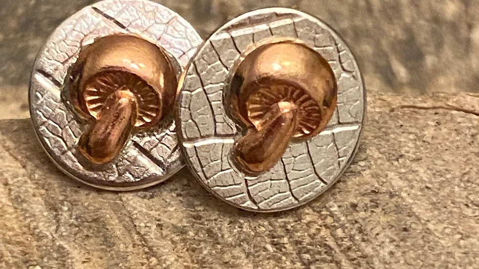 Mushroom Stud Earring