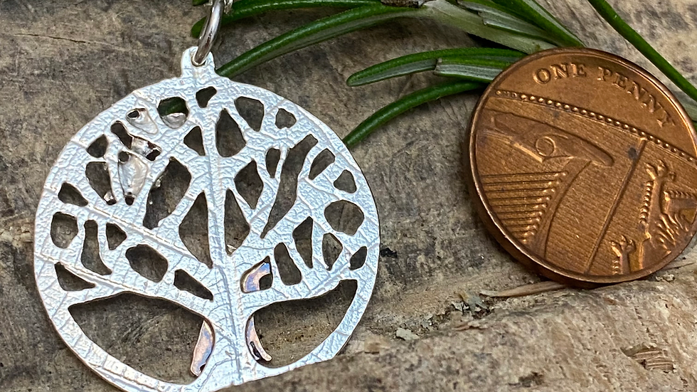 Gentle Fox, Stars, Tree of Life Pendant ©