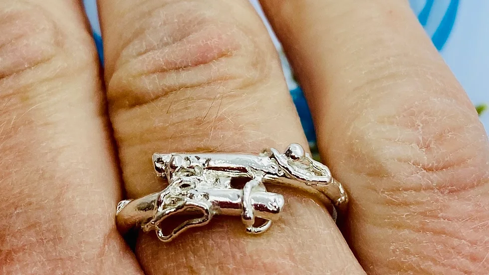 Twig Ring Silver