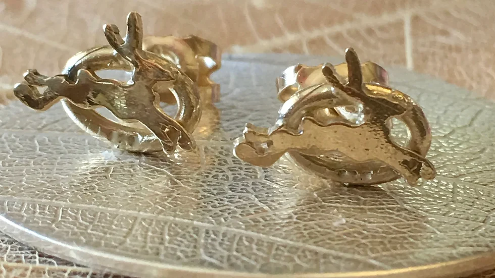 The Golden Hare Earrings ©