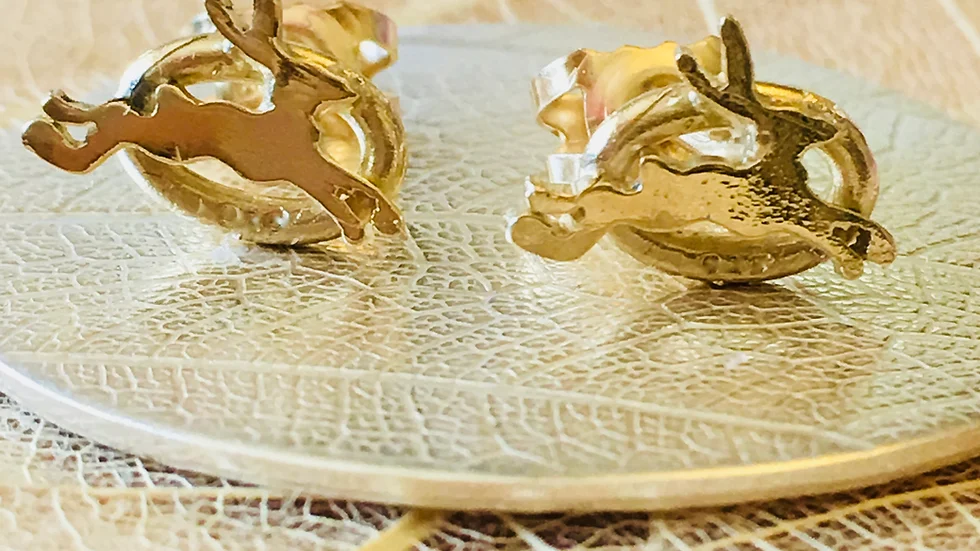The Golden Hare Earrings ©