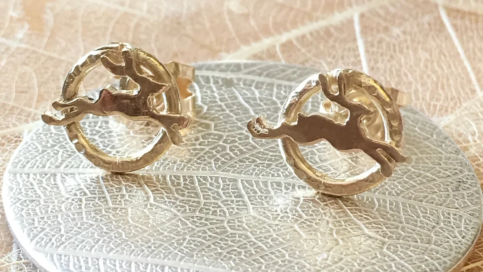 The Golden Hare Earrings © 