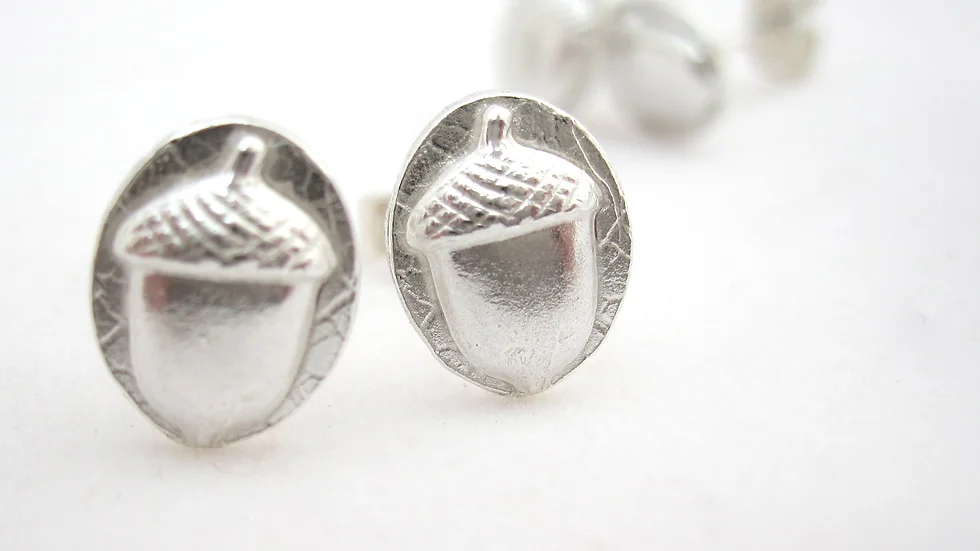 Wolds Way Acorn Earrings