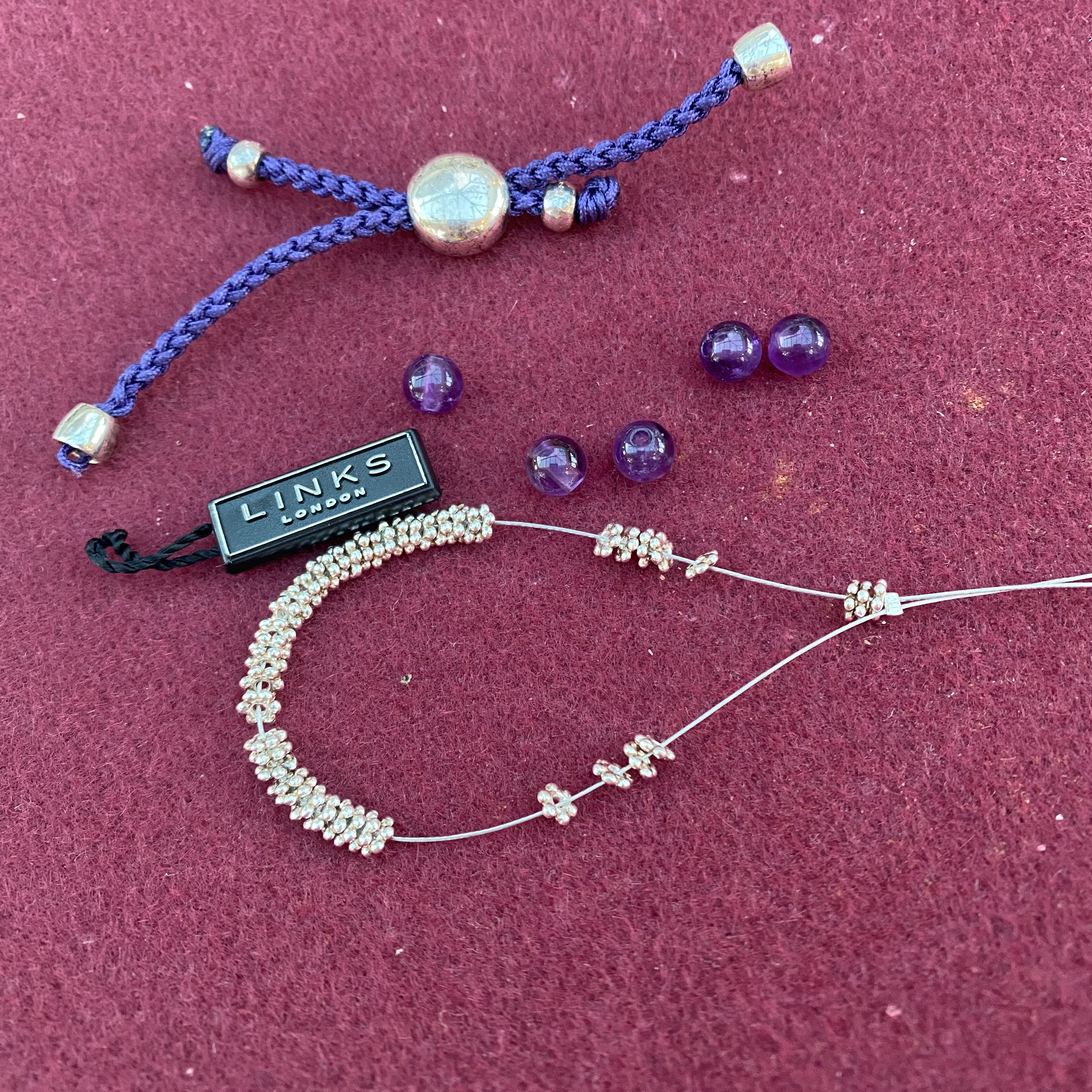 Repair service for Elastic (links of London / Sweetie type) Bracelets