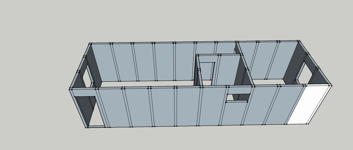02 - Modelo Clorofito - 30m²