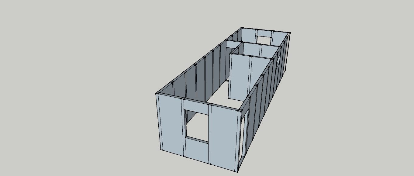 02 - Modelo Clorofito - 30m²