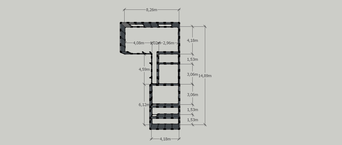 11 - Modelo Sanseviéria - 74m²