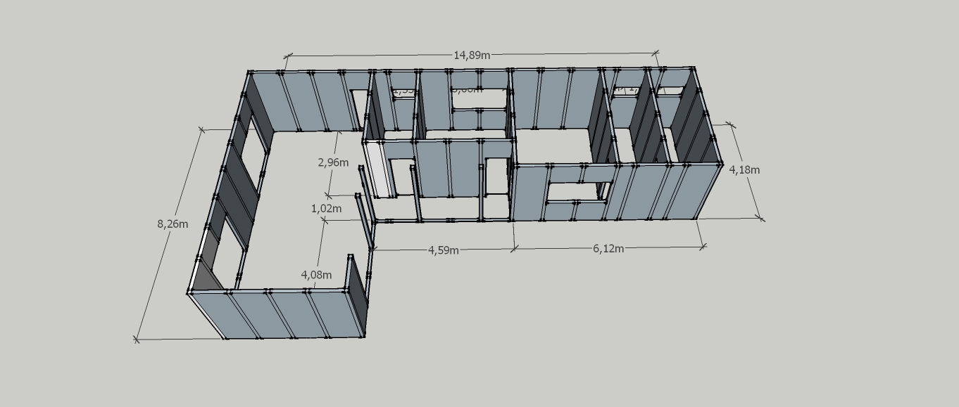 11 - Modelo Sanseviéria - 74m²