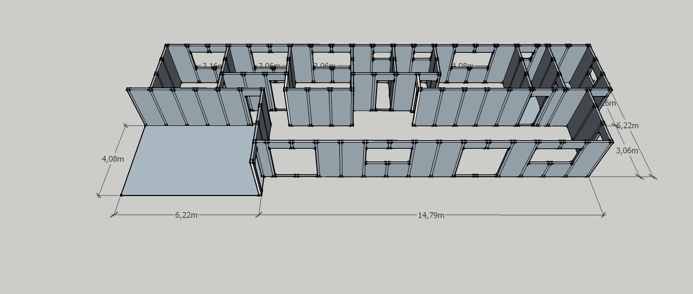 17 - Modelo Bromélia - 113m²