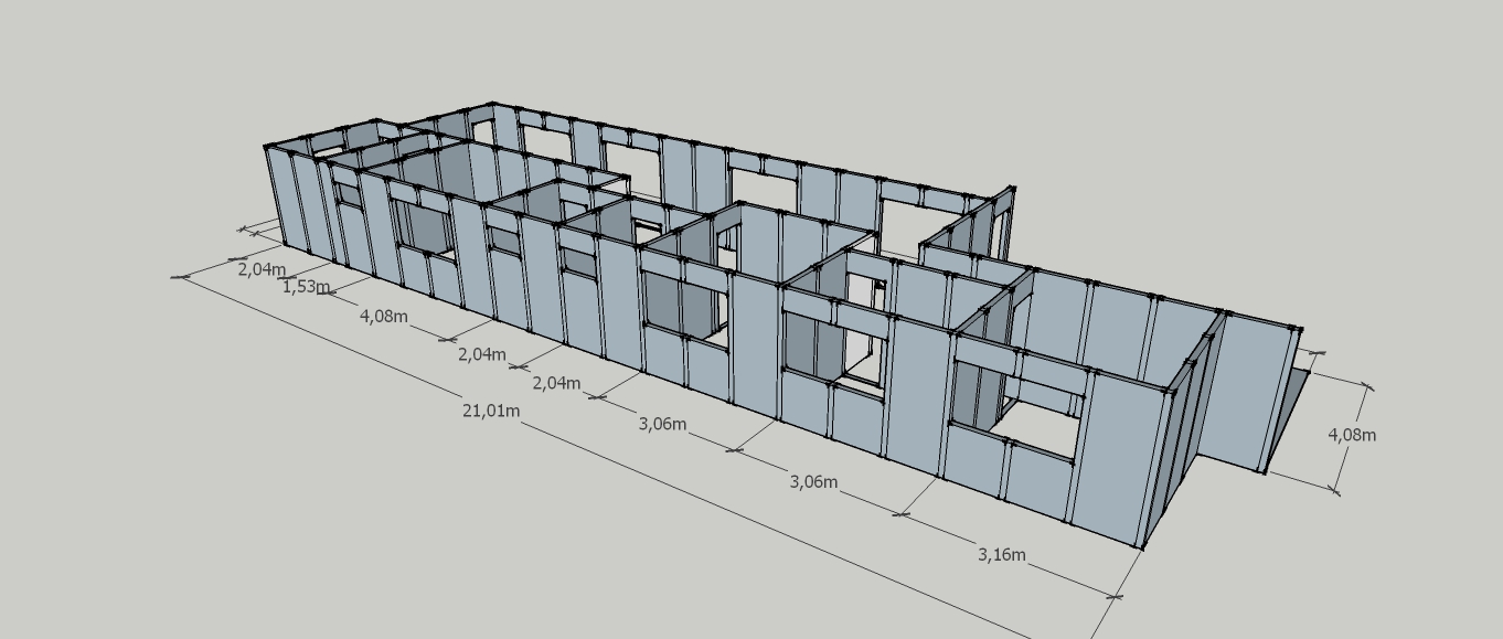 17 - Modelo Bromélia - 113m²