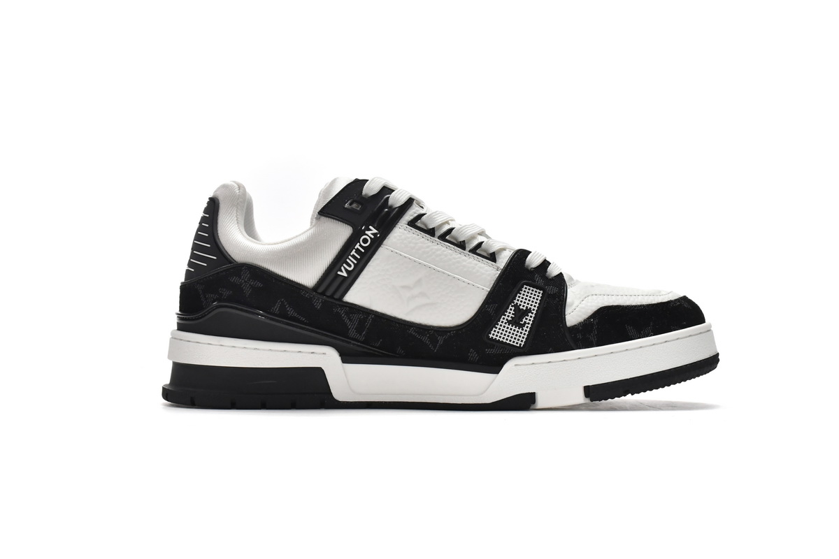 LV Trainer Low Black White