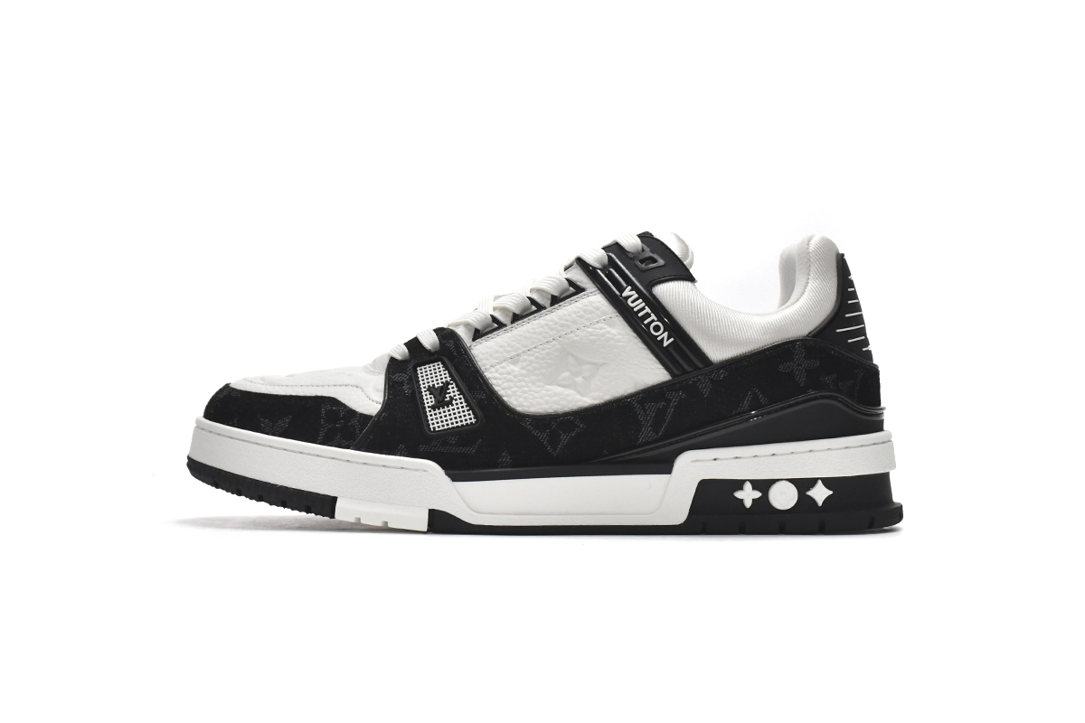 LV Trainer Low Black White